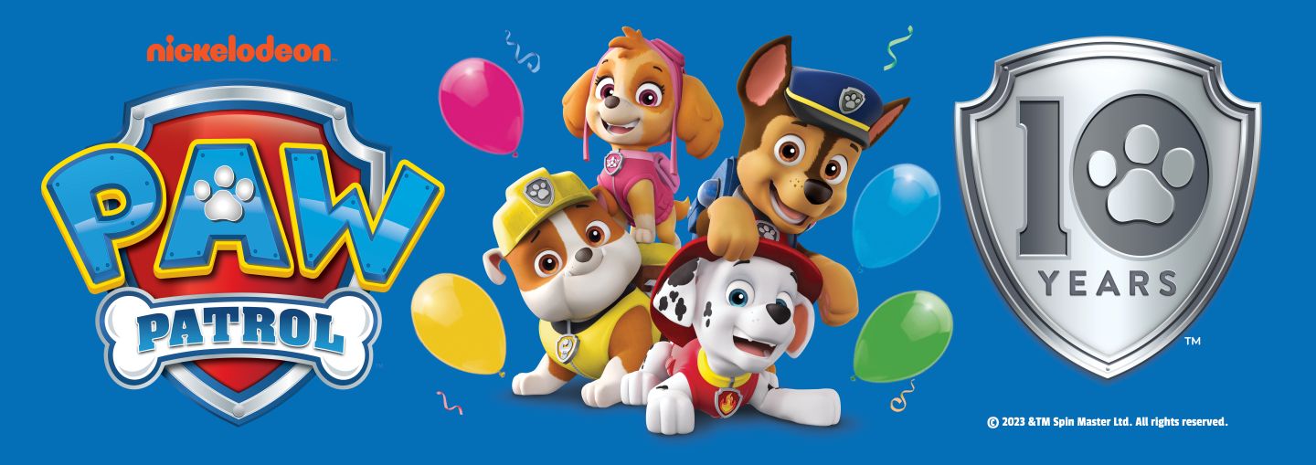 PAW Patrol bestaat 10 jaar - vier je met ons mee?