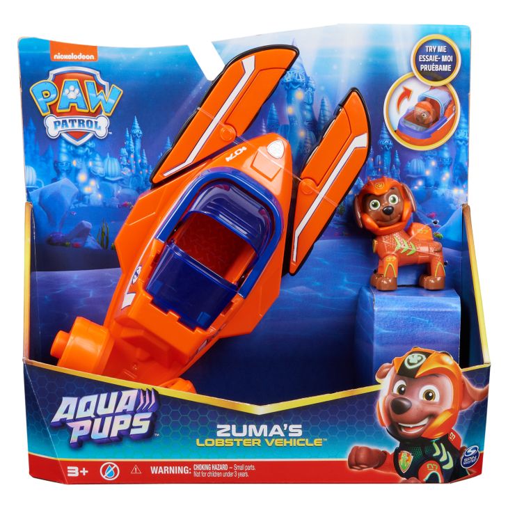 PAW Patrol Aqua Pups, Transformerend zeevoertuig met PAW Patrol-speelfiguur